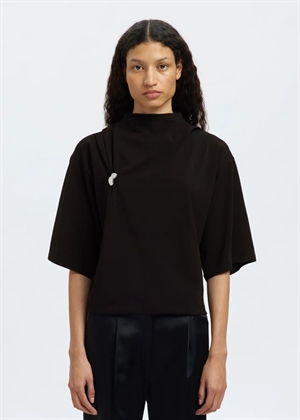 Ria 2/4 ss bluse Black Selected Femme 